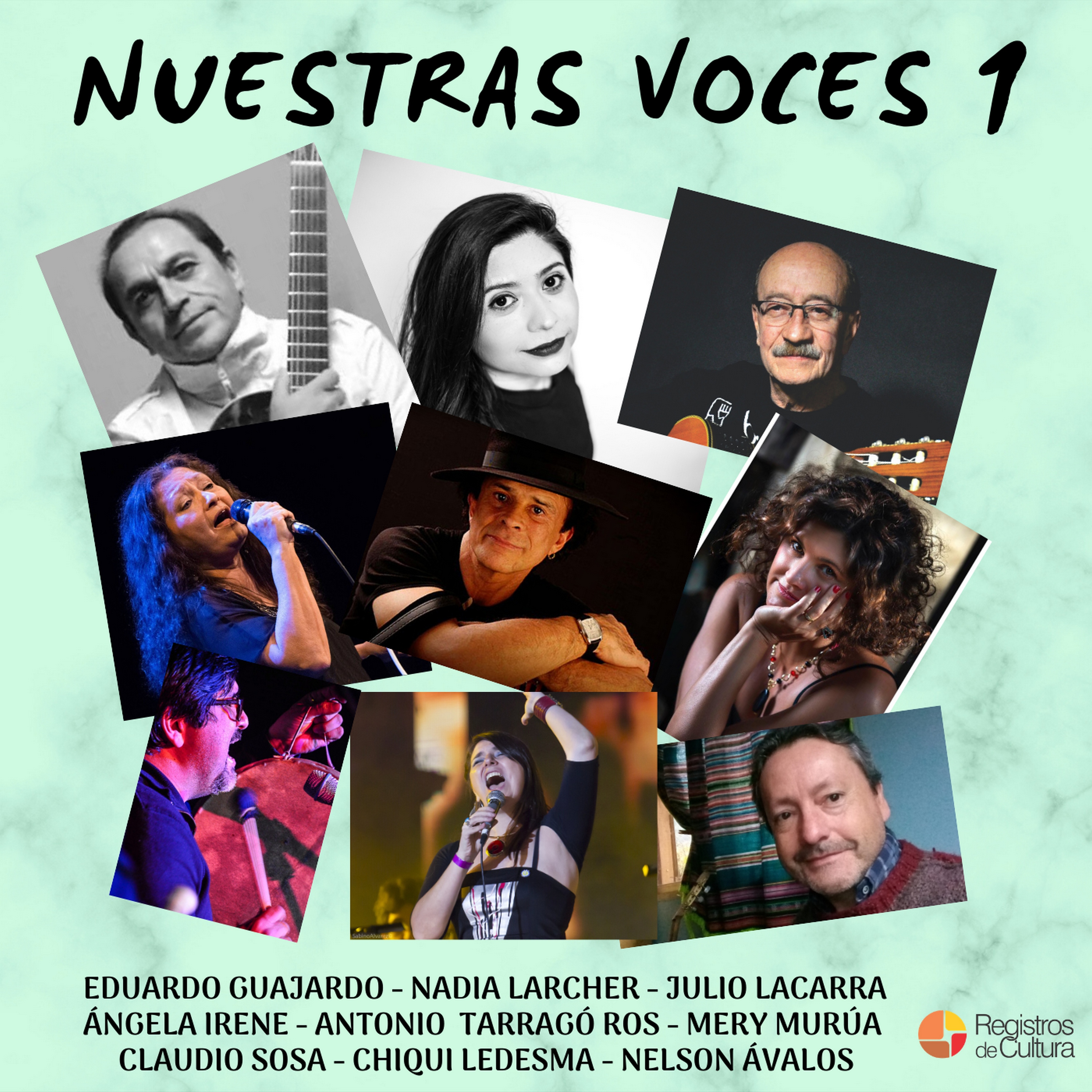 Tapa de Varios Artistas — Nuestras Voces Vol. 1