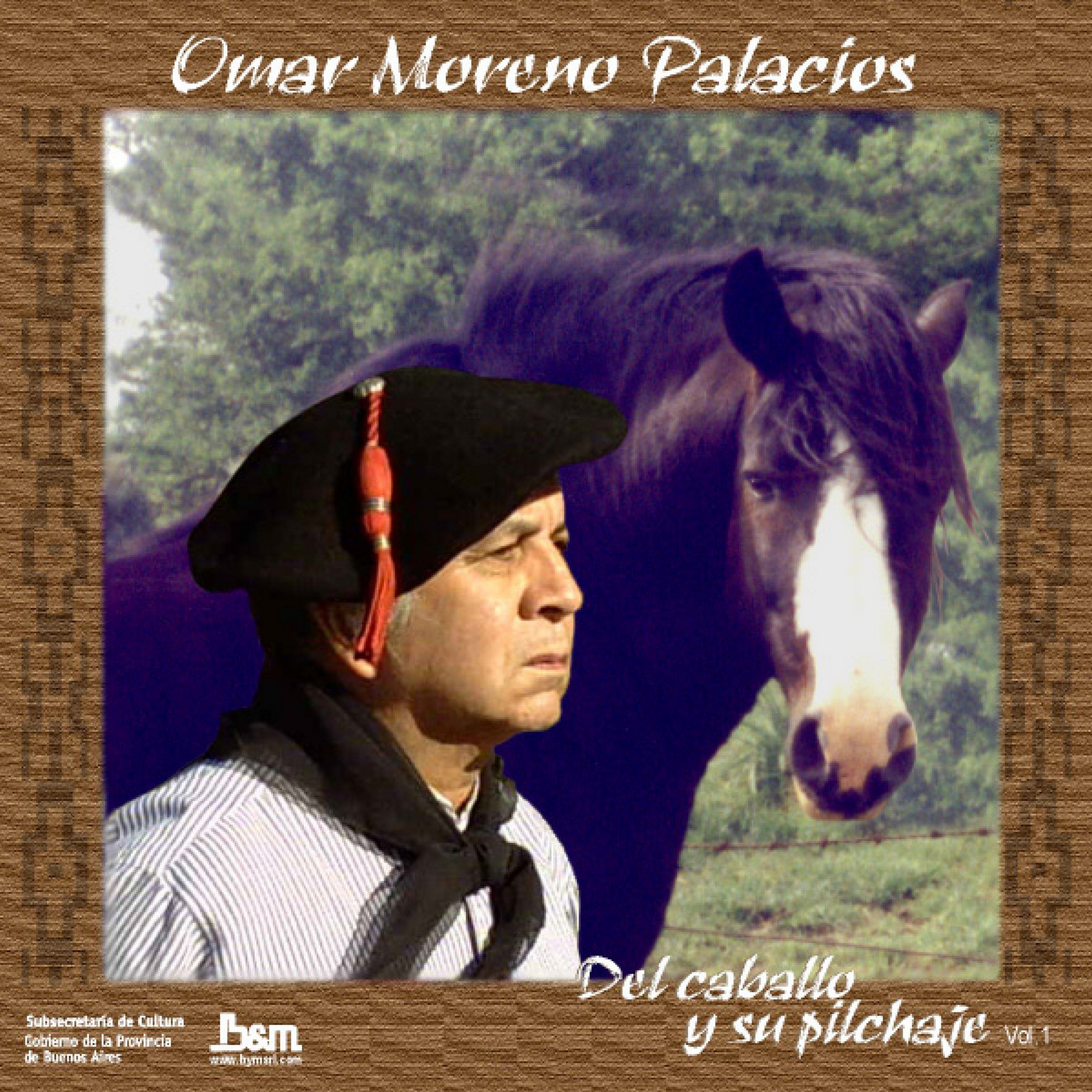 Tapa de Omar Moreno Palacios — Del caballo y su Pilchaje vol. 1