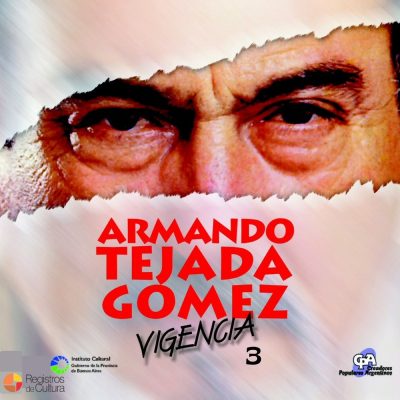 Tapa de Armando Tejada Gómez — Vigencia (Vol3.)