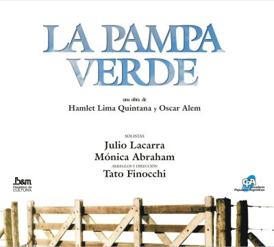 Tapa de Julio Lacarra | Mónica Abraham | Tato  Finocchi — La Pampa Verde